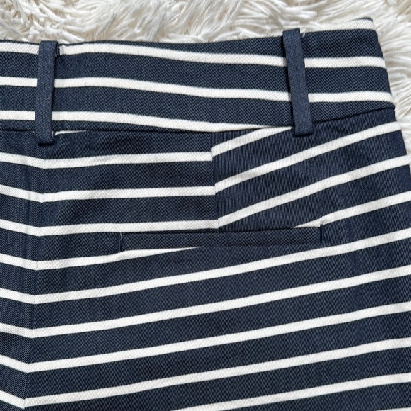 🎉HP🎉 Loft Riviera Striped Shorts 💗 Navy & Ivory - Picture 8 of 14